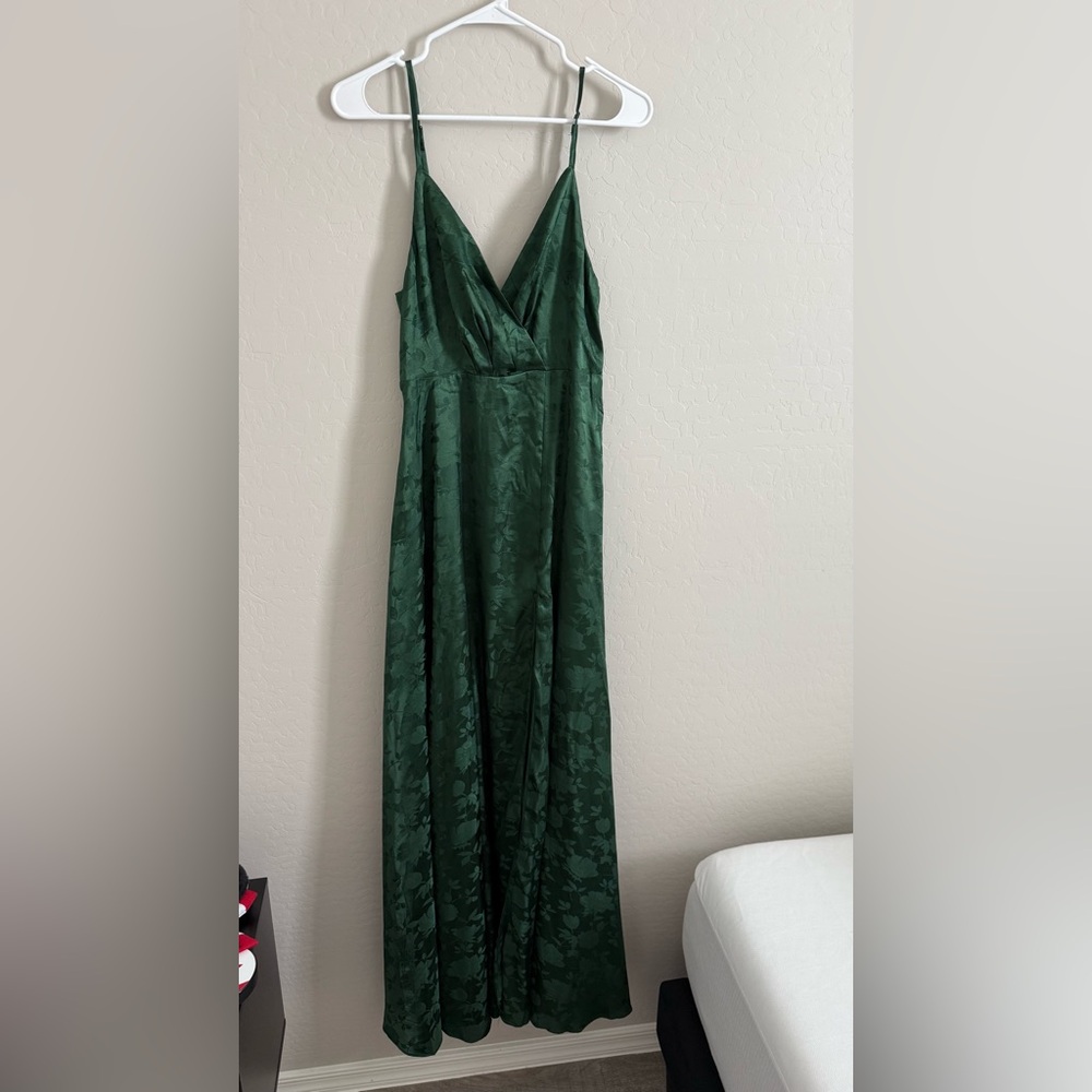 Lulu's Deep Green Maxi Dress